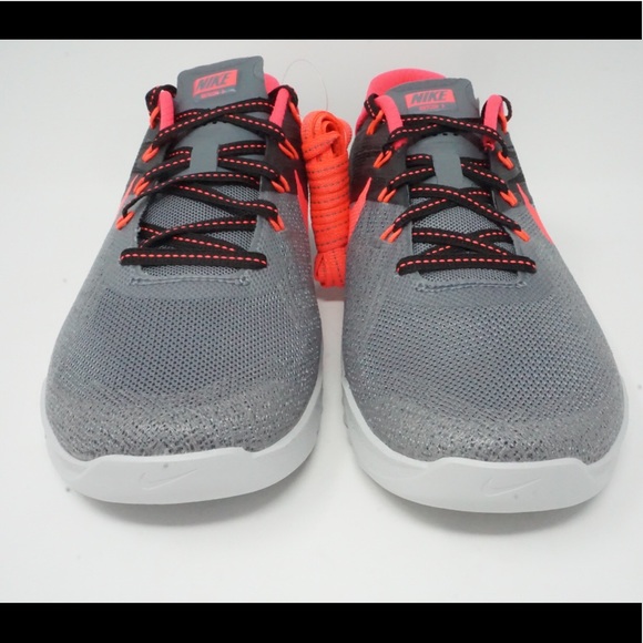 Women’s Nike Metcon 3 Training Shoes Grey Pink - Picture 3 of 8